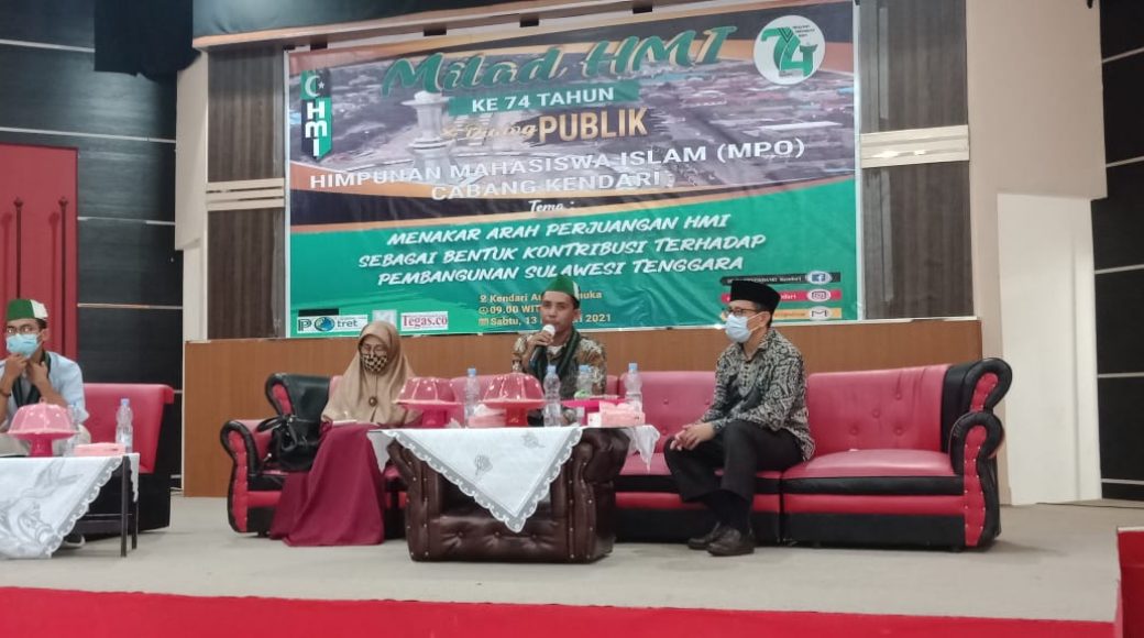 HMI MPO Kendari Gelar Milad HMI ke 74