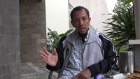Presiden PSHW Jatim saat jumpa pers