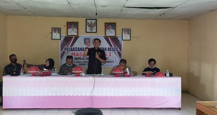 Reses Masa Sidang I, Ini yang Diusulkan Masyarakat Dapil II Konsel