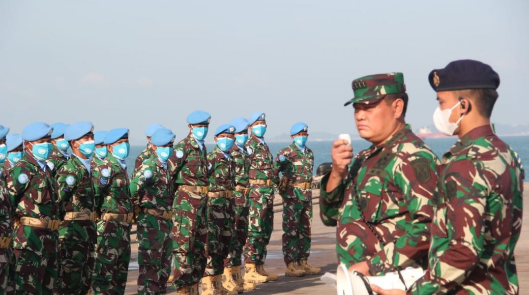 KASAL Tinjau Kesiapan Akhir Satgas Maritim Task Force (MTF) TNI Kontingen Garuda XXVIII-M UNIFIL