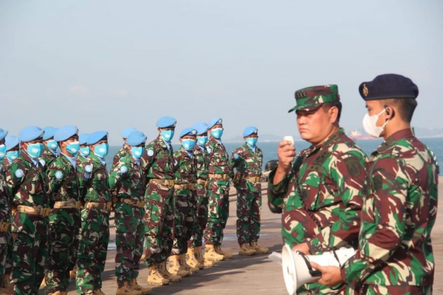 KASAL saat memberikan pengarahan