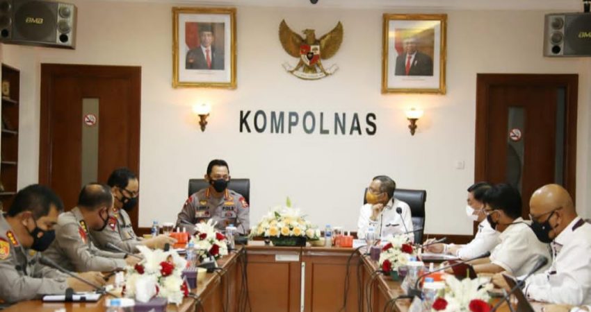 Bertemu Kompolnas, Kapolri Bahas Pemantapan Polri Presisi
