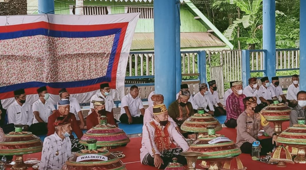 Suasana acara Haroa Kasulana Tombi