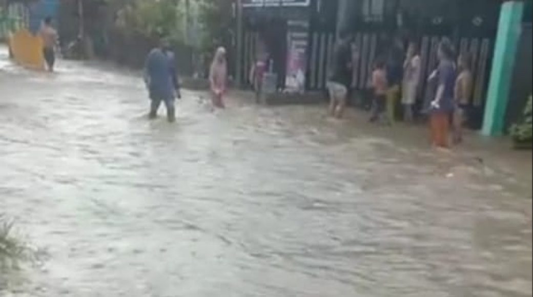 Kondisi Kaendea pasca hujan deras