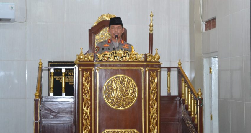Kapolres Baubau Imbau Kamtibmas yang Kondusif