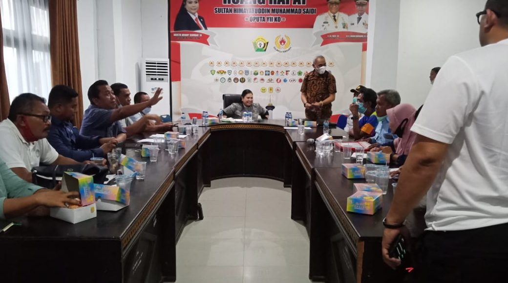Situasi saat rapat berlangsung