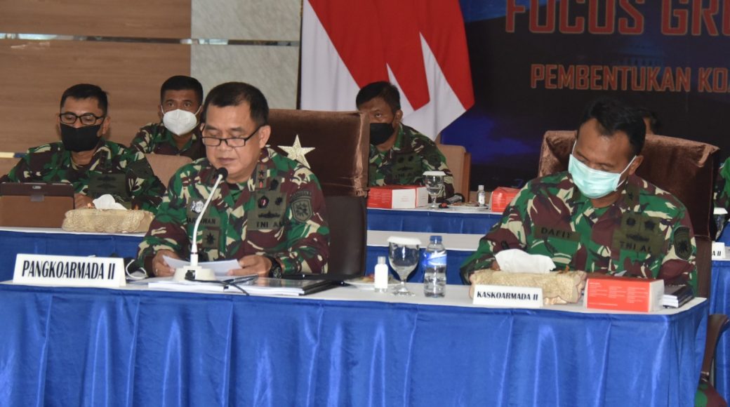 Pangkoarmada II Ikuti FGD TNI AL tentang Pembentukan Armada RI