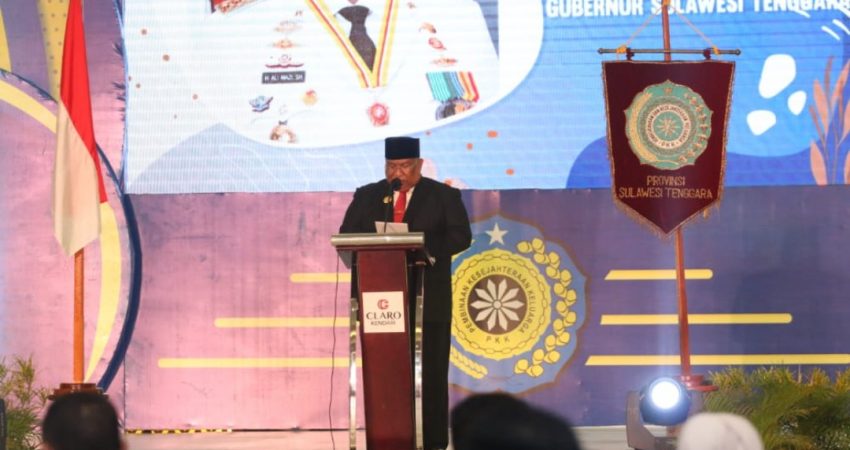 Puncak HKG PKK ke-49, Gubernur Sultra Imbau Optimalkan DD untuk PKK