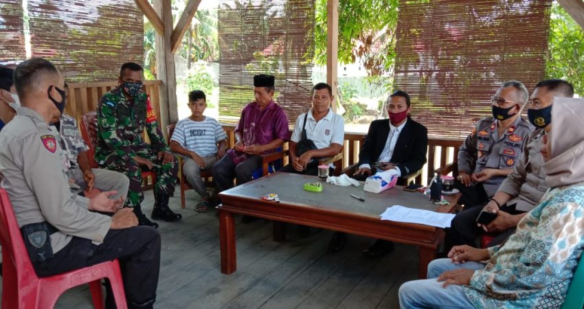 Remaja Diamankan Keadaan Mabuk, Polsek Katobu Lakukan Pembinaan di Ponpes