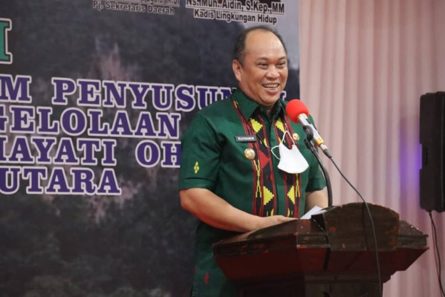 Bupati Konawe Utara Dr. Ir. H. Ruksamin, ST., M.Si., IPM., ASEAN.Eng