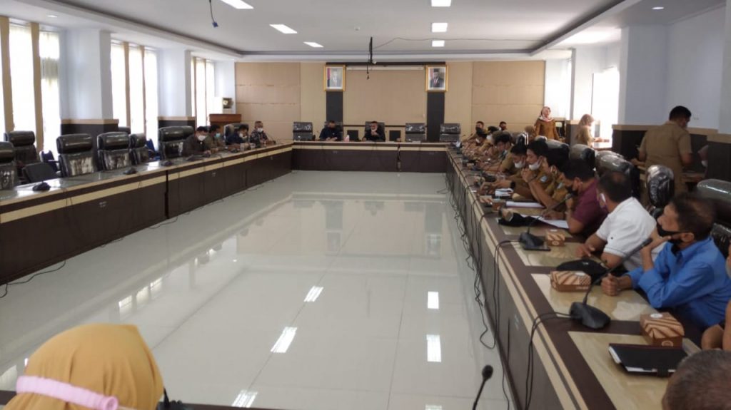 Suasana RDP di DPRD Kota Kendari