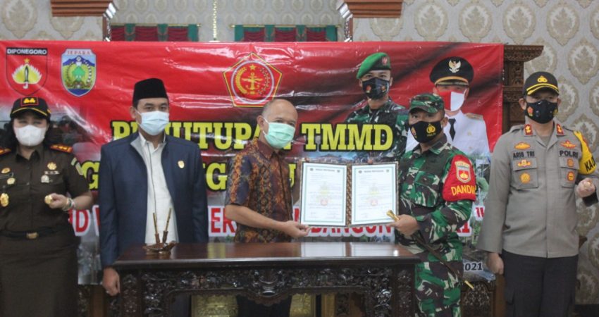 Dandim Jepara Puas Atas TMMD Tahap I Desa Plajan karena Sesuai Target