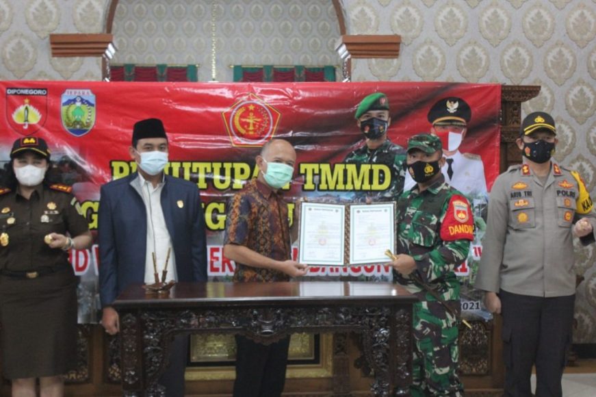 Dandim Jepara bersama Bupati Jepara dan Forkompinda