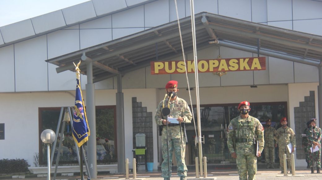 Komandan Puskopaska Pimpin HUT Kopaska di Mako Puskopaska