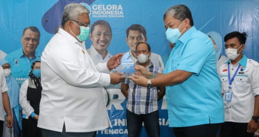 Buka Rakorwil Partai Gelora, Gubernur Paparkan Proyek Strategis Pemprov Sultra