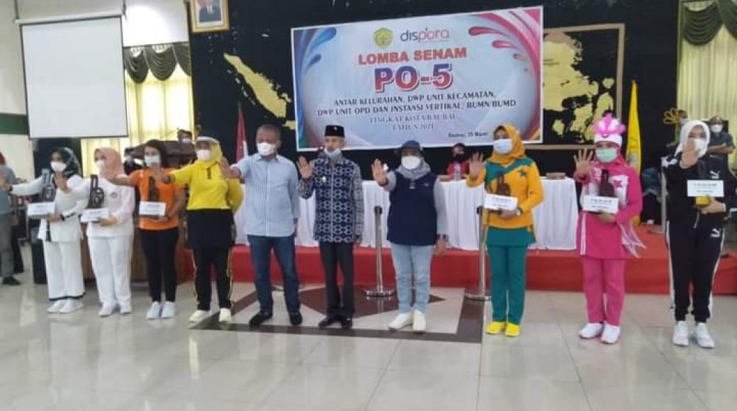 Wali Kota Baubau Bangga Senam PO 5 Dilombakan