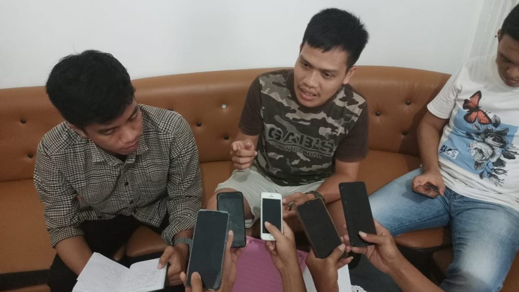 P3D Konut saat wawancara dengan awak media