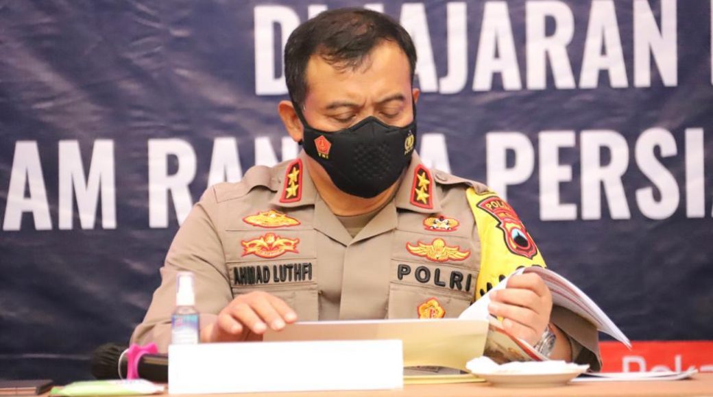 Kapolda Jateng Beri Arahan Persiapan Operasi Ketupat Candi 2021