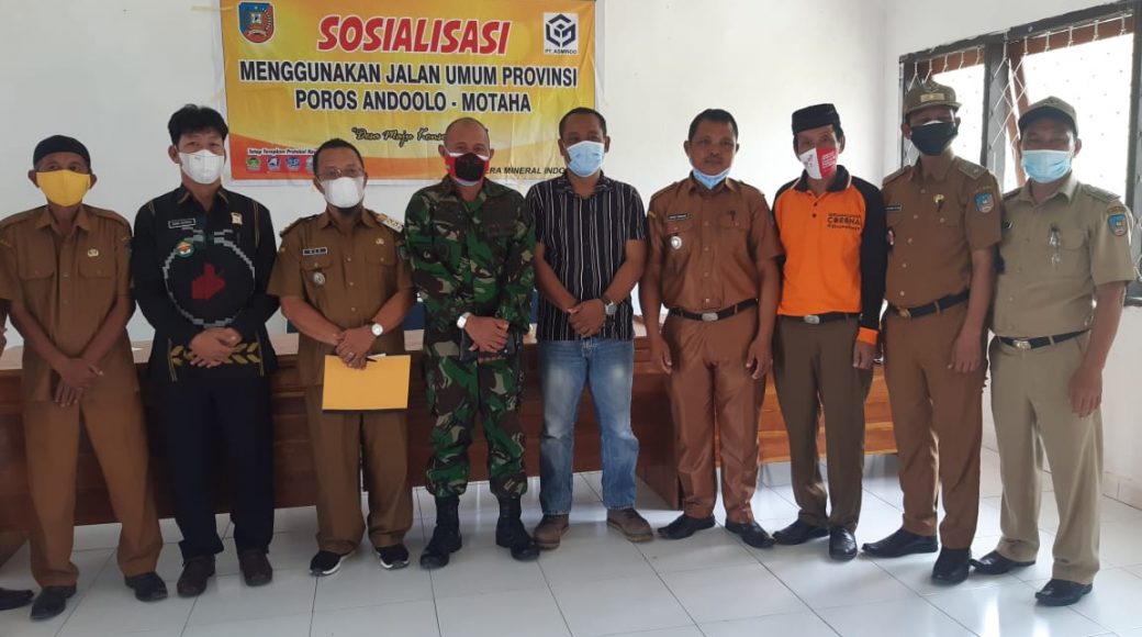 PT Asmindo Sosialisasi Penggunaan Jalan Umum di Lima Kecamatan di Konsel