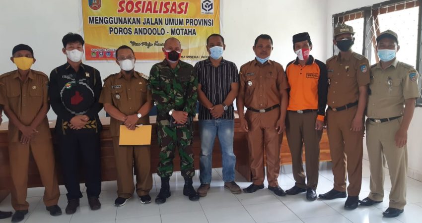PT Asmindo Sosialisasi Penggunaan Jalan Umum di Lima Kecamatan di Konsel