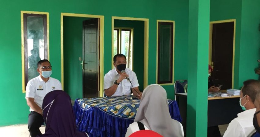 Sekda Konawe saat sambutan.