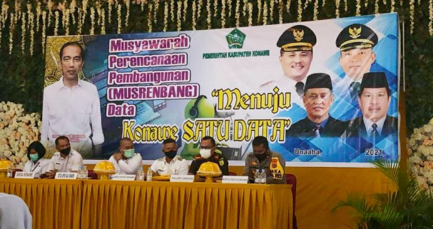 Menuju Konawe Satu Data, Pemda Konawe Gelar Musrembang Data