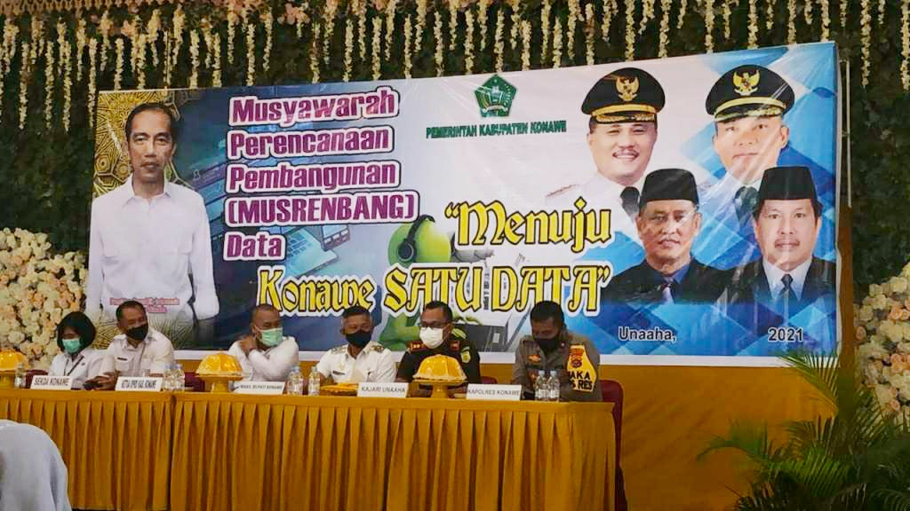 Suasana Musrenbang Data, Pemda Konawe