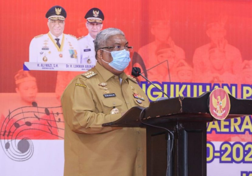 Gubernur Sulawesi Tenggara (Sultra) H. Ali Mazi, SE., 