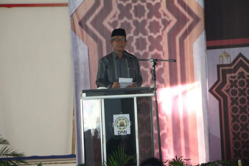 Wagub Sultra saat beri sambutan