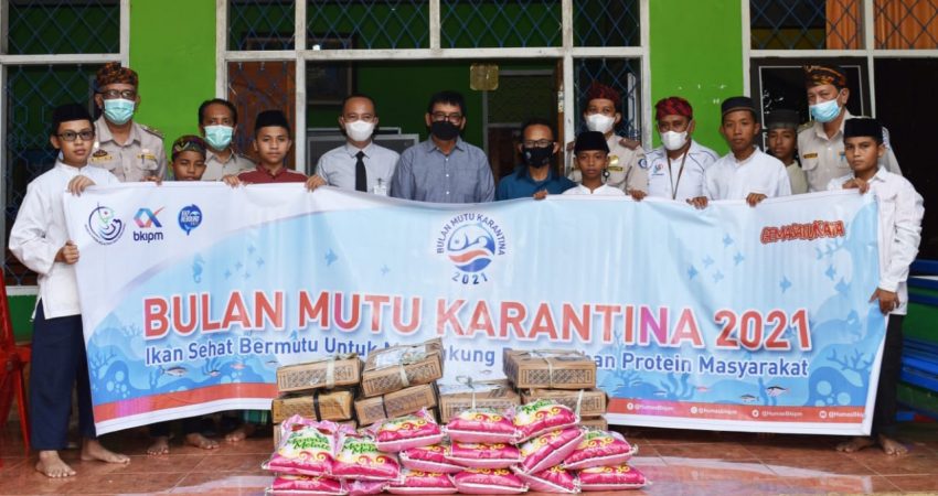 Bulan Mutu Karantina 2021, BKIPM Baubau Berbagi Berkah