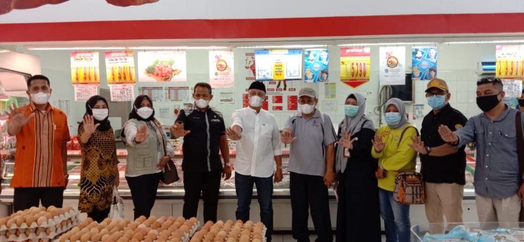 Sidak pemkot Baubau ke pasar tradisional