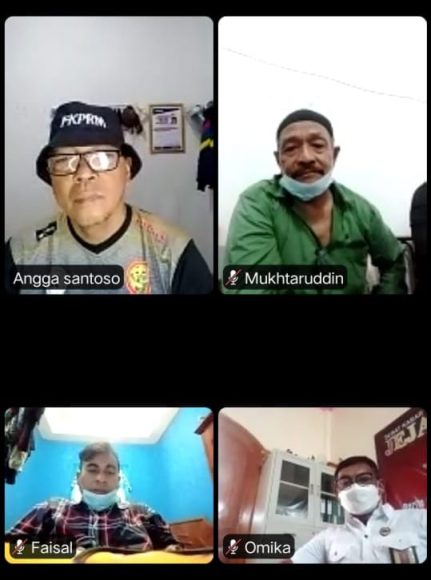 Suasana kelas materi UKW