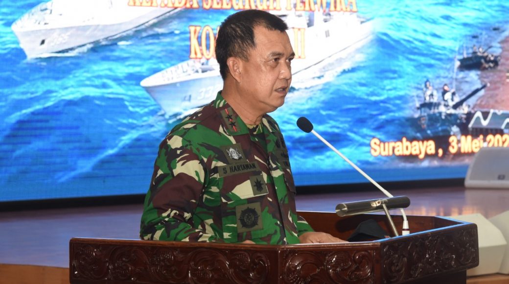 Pangkoarmada II Gelar Exit Briefing