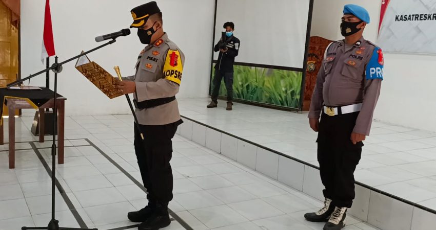 Tingkatkan Produktifitas dan Kinerja Kesatuan, Polres Konsel Gelar Pelantikan dan Sertijab