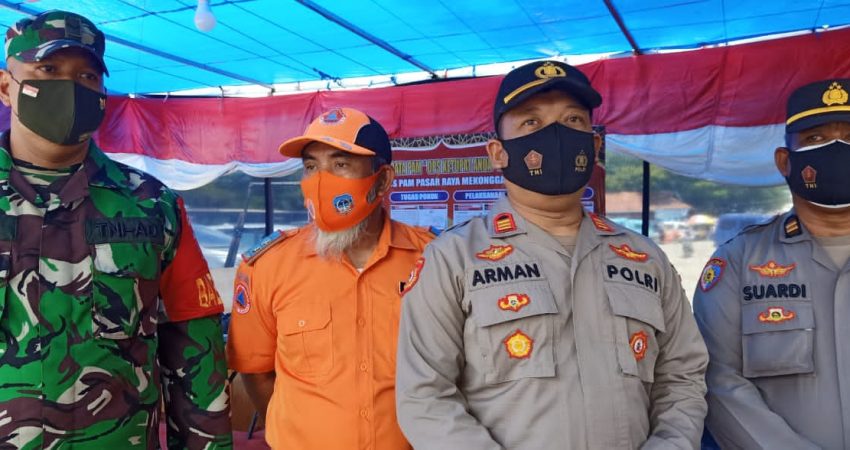Kapolsek Kolaka Pimpin Tim Terpadu Pencegahan Covid-19