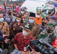 Bupati Jepara bersama Forkompinda seusai larungan
