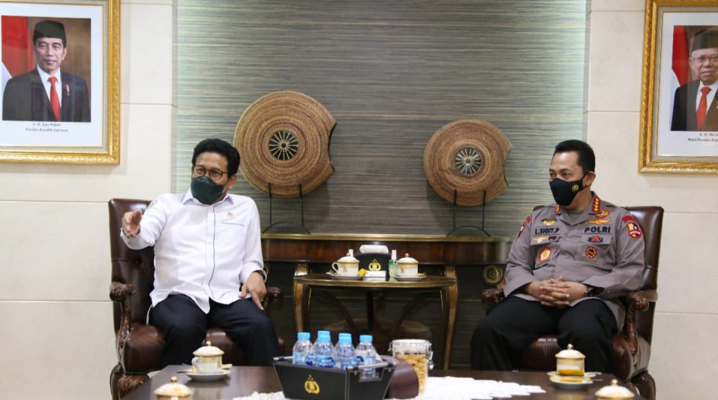 Audiensi Dengan Mendes PDTT, Kapolri Pastikan Pendampingan Edukasi Dana Desa
