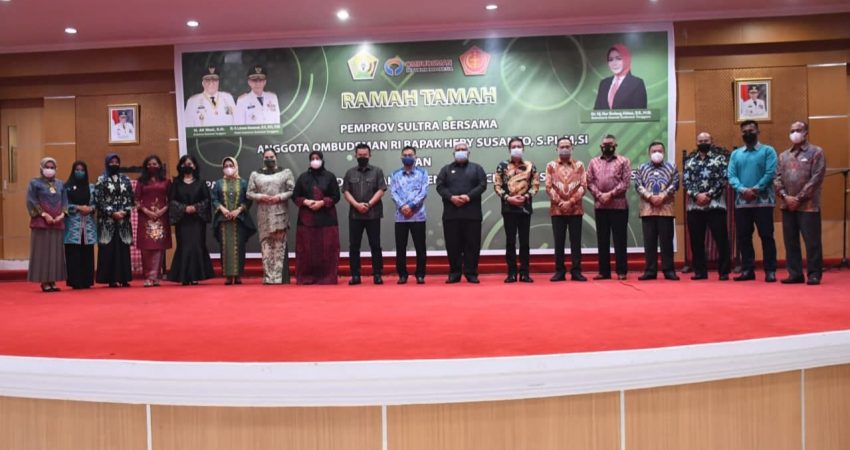 Silaturahmi Dengan Forkompimda Sultra, Pangdam XIV/Hsn Titipkan Anggota