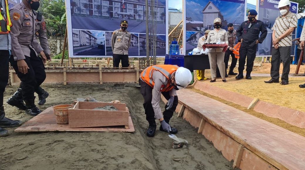 Fokus Tingkatan Layanan Masyarakat, Polda Sultra Bangun Dua Gedung Ini