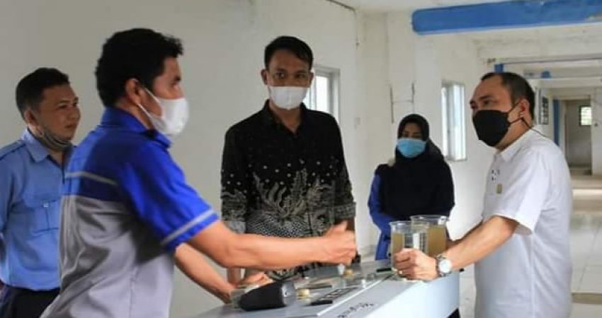 Tanggapi Keluhan Masyarakat Terkait Air Bersih, Komisi II DPRD Kendari Sidak ke PDAM