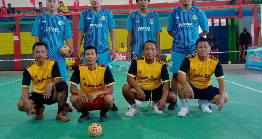 Sepaktakraw Piala Ketua PP Jateng KU 40 Digelar Tertutup Dijuarai Demak A