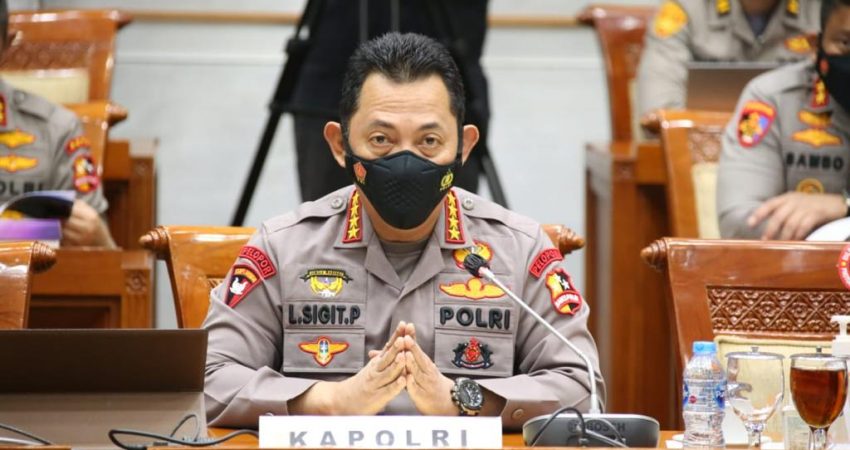 Kapolri RDP Bersama Komisi III DPR RI