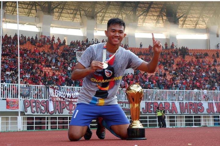M.ridho saat juara liga 3 2019