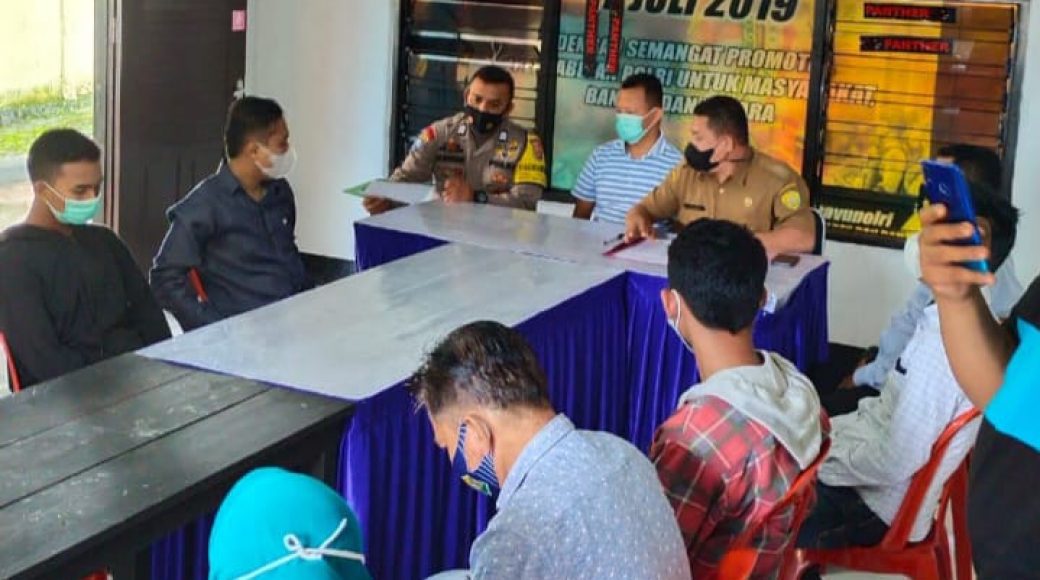 Polsek Murhum Bersama LBH HAMI Baubau Lakukan Upaya Restorative Justice Dalam Kasus Penganiayaan
