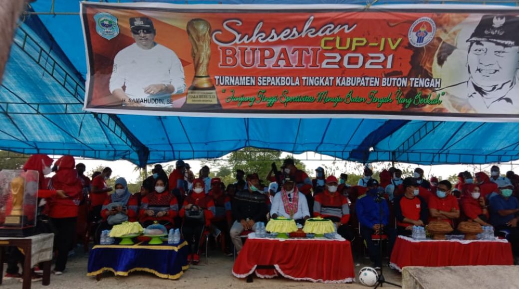 Buka Bupati Cup IV, Samahuddin Harap Semangat Sportifitas Terjaga