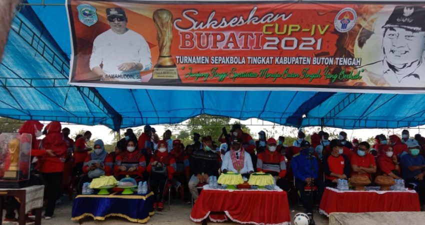 Buka Bupati Cup IV, Samahuddin Harap Semangat Sportifitas Terjaga