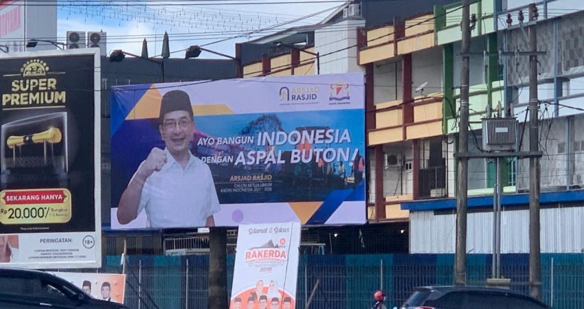 Dukungan Arsjad Rasjid Kembangkan Potensi Aspal Buton Bergema di Kendari