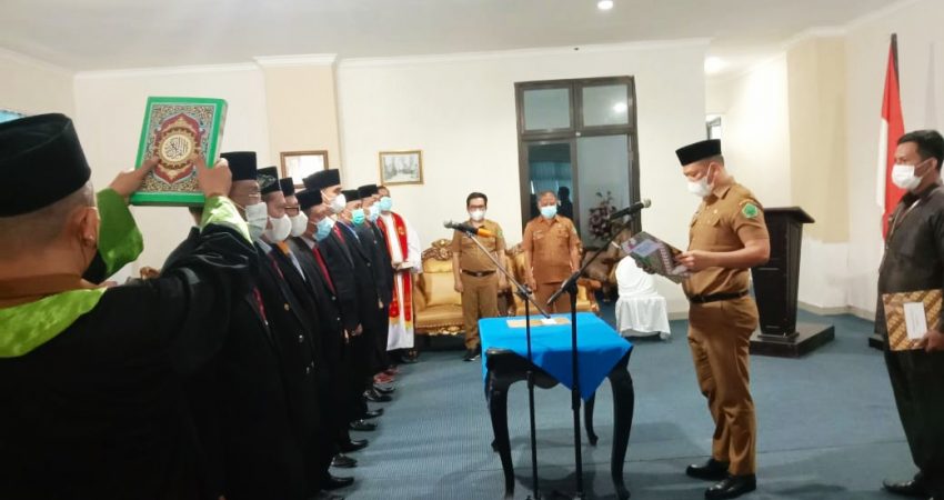 Sembilan Penjabat Pimpinan Tinggi Pertama Dilantik Sekda Konawe