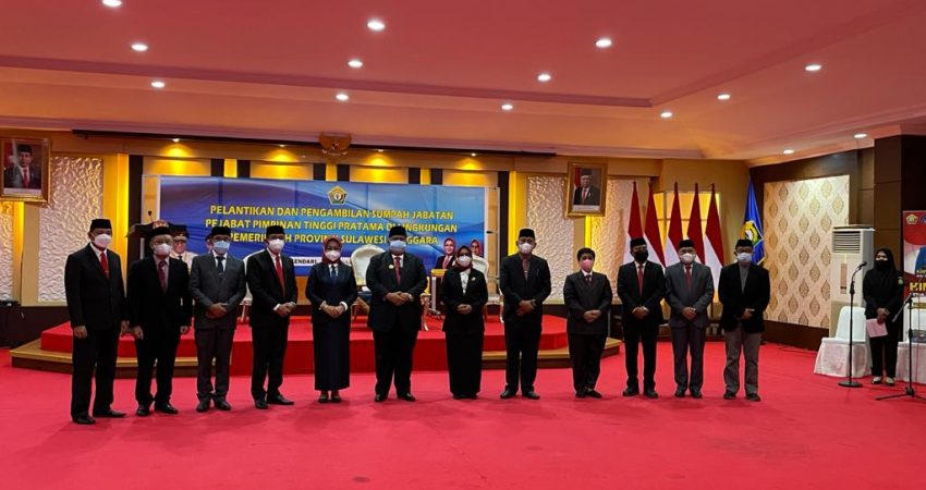Gubernur Mutasi 7 Pejabat Provinsi, Sekertaris DPRD Sultra Resmi Definitif