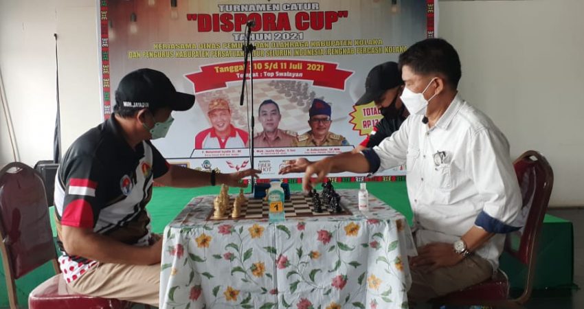 Dispora Kolaka Gelar Turnamen Catur Cap 2021